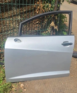 2016 SEAT IBIZA MK4 6J PASSENGER LEFT FRONT DOOR 5 DOOR HATCHBACK SILVER LX7W - Picture 1 of 2