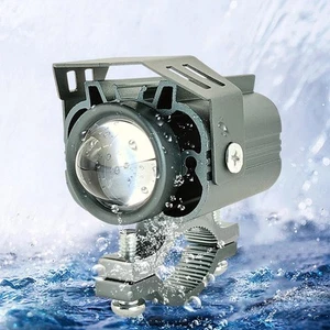 Motorcycle Spotlight with High Intensity LED for Nighttime Riding Safety - Picture 1 of 10