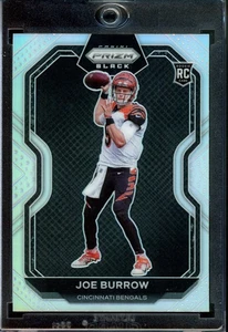 JOE BURROW - 2020 RC ROOKIE CARD SILVER BLACK PRIZM PANINI PRIZM FOOTBALL #PB-1 - Bild 1 von 3