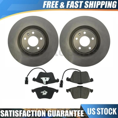 Juego de pastillas de freno de disco delanteras C-Tek rotor de freno de disco 3 piezas para Audi S4 2004-2009 Foto 1 de 4