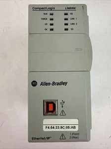 CONTROLADOR DE MOVIMIENTO COMPACTO LOGIX 3 MB ALLEN BRADLEY 1769-L36ERM SER A FW 1.002 - Imagen 1 de 6