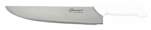 Bonne 10" Butcher Knife, White Handle - Professional Kitchen, Made in Mexico - Picture 1 of 4