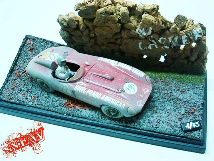 1:43 TOP MODEL Ferrari 250 Monza - Panamericana 1954 - 5º F. Cornacchia#22-DG003 - Immagine 1 di 1