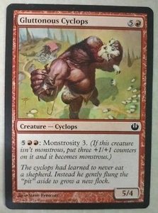 Magic The Gathering Glottonous Cyclops Journey into Nyx ¡Casi Como Nuevo! ENVÍO GRATUITO - Imagen 1 de 2