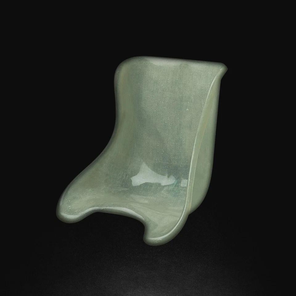 OMP Go Kart Seat Flat Bottom Fiberglass 27cm - 38cm Praga, Arrow, Tony Kart, OTK - image 1 of 3