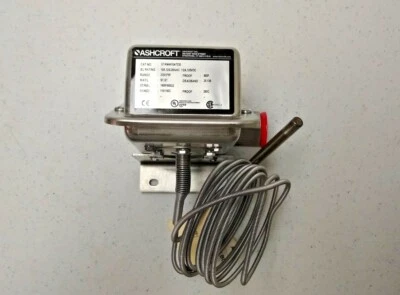 Ashcroft G-Series Temperature Control Switch 235/375F GTAN4H10A7030 BR - Image 1 of 4