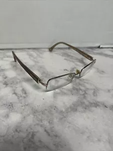 Michael Kors Women's Eyeglasses MK312 239 Brown Half Rim Frame 52[]17 135 FRAMES - Picture 1 of 11