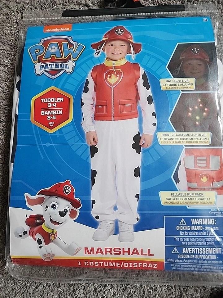 Nickelodeon Paw Patrol Marshall Costume Toddler 2