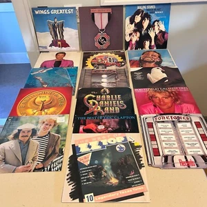 (NM) (16) GREATEST HITS Vinyl LP Lot: Wings, Rolling Stones, ELO, ZZ Top, SHRINK - Picture 1 of 6