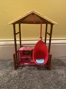 Barbie Chelsea Tiki Hut Replacement Parts chair swing ceiling fan Hut ONLY 2018 - Picture 1 of 10
