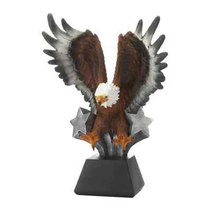 Accent Plus 13.25" Noble Landing Eagle Figurine Polyresin - Picture 1 of 1