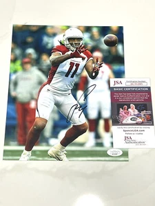 LARRY FITZGERALD HAND SIGNED/AUTOGRAPHED 8X10 PHOTO ARIZONA CARDINALS JSA CERT - Picture 1 of 2