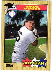 1987 Topps - All-Star Wade Boggs #608- Free Shipping! - Picture 1 of 2
