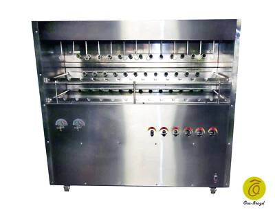 Brazilian Gas Grill for BBQ - 38 Skewers - NSF Certified - Professional Grade - Image 1 of 4