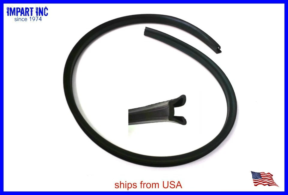 MG MGB MGBGT Window Channel Felt Weatherstrip Seal NEW AHH8405 - Image 1 of 1