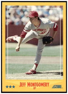 1988 Score #497 Jeff Montgomery NM - Picture 1 of 2