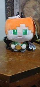 2025 Minecraft Alex hält OSTEREI 7 Zoll Plüschfigur Tasche Clip Neu mit Etikett siehe Bilder - Bild 1 von 12