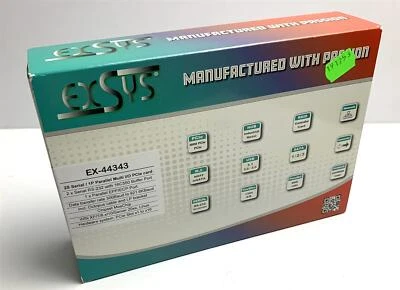 Exsys EX-44343 - 2S/1P Serial/Parallel Multi I/O PCI-Karte/Schnittstellenkarte - Bild 1 von 4