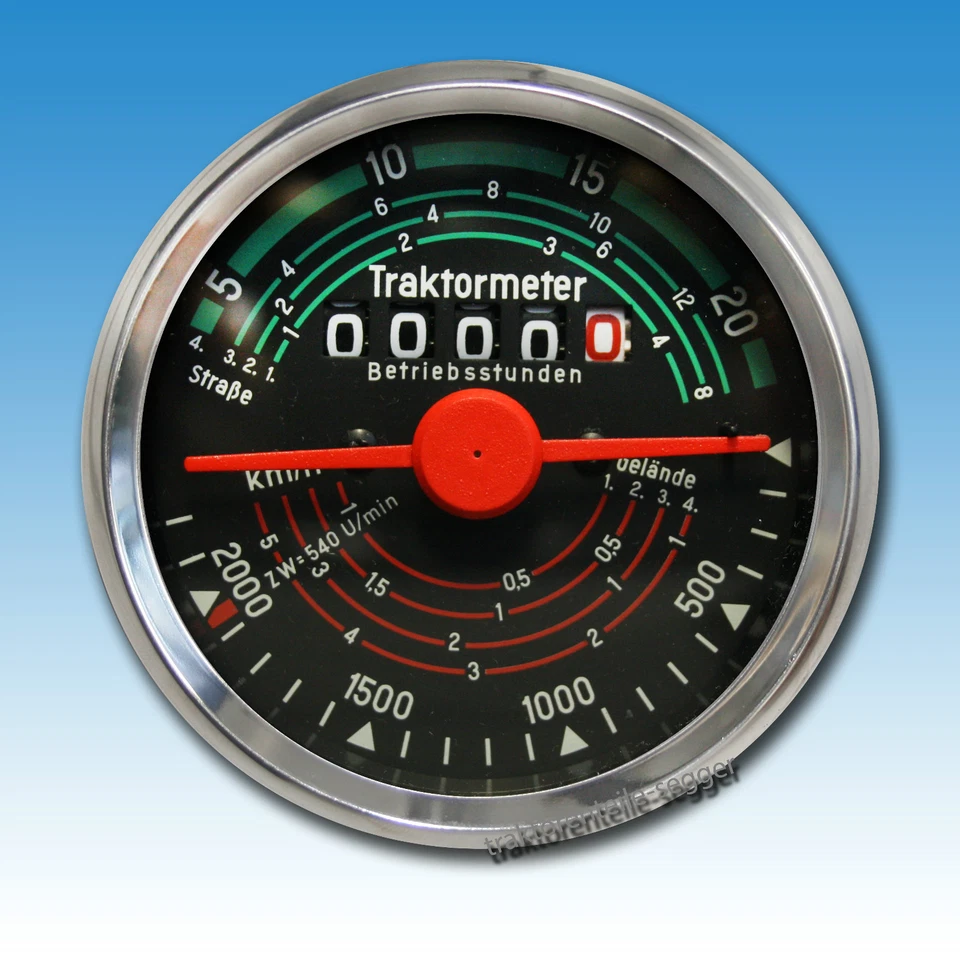 Traktormeter Fendt Geräteträger GT F 230 231 Traktor Schlepper 501 - Bild 1 von 1