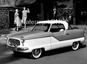 1960s Nash Metropolitan "Classic American Car" PHOTO! #(2BW) - Picture 1 of 2
