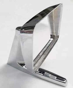 STAINLESS MIRROR DOOR FENDER for MAZDA R100 1200 1300 1500 1800 COUPE SEDAN - Picture 1 of 3