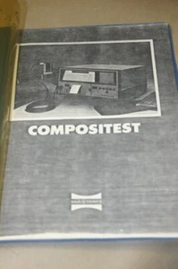 Sure-tronics Compositest ST-100 Operating Users Guide Technical Manual - Picture 1 of 1