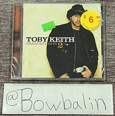 Toby Keith Greatest Hits 2 ( CD , 2004 ) Rare Best of Vol. 2 - Brand New Sealed - Image 1 of 3