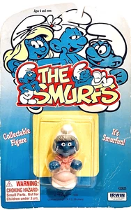 Schleich 1995 NIB Peyo Irwin The Smurfs 20825 Grandma Smurf 2" Figure VNTG Rare - Picture 1 of 2