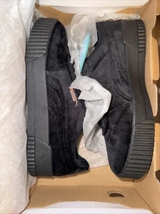 Puma Velvet Schwarz Gold Größe 36 NEU - Bild 1 von 1