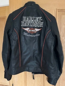Harley Davidson Damen Epock Lederjacke M - Bild 1 von 5