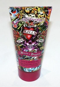 Ed Hardy Hearts & Daggers von Christian Audigier Dusch-Badegel 3 Unzen Neu - Bild 1 von 2