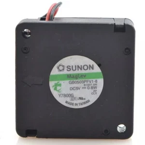 SUNON GB0503PFV1-8 5V 0.8W 3010 2-Wire Blower Cooling Fan - Picture 1 of 2