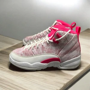 Nike Air Jordan 12 Retro Arctic Punch Pink 510815-101 Youth Sz 5Y Women Sz 6.5 - Picture 1 of 12