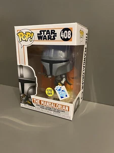 Funko Pop! - Star Wars - The Mandalorian- Flying with blaster - Glow in the dark - Imagen 1 de 6