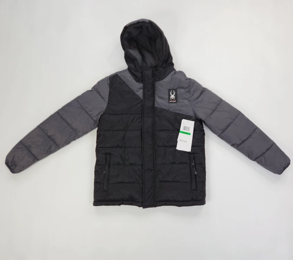 Spyder Boy's Circuit Puffer Jacket Size L (14/16 Boys)
