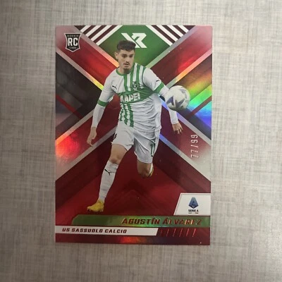 2022-23 Panini Chronicles Base Serie A Xr Red /99 Agustin Alvarez #124 Rookie RC - Image 1 of 3