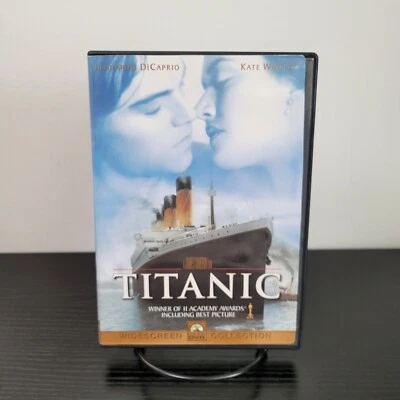 Titanic (DVD, 1997, Widescreen Collection) Leonardo DiCaprio Kate Winslet - Image 1 of 3