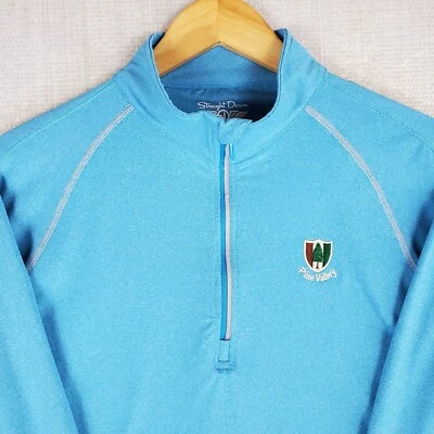 STRAIGHT DOWN x PINE VALLEY Womens Size Medium  1/4 Zip Performance Windshirt - Image 1 of 4
