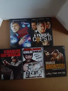 Lot of 5 Charles Bronson DVD'S (PRE - OWNED) - Imagen 1 de 2