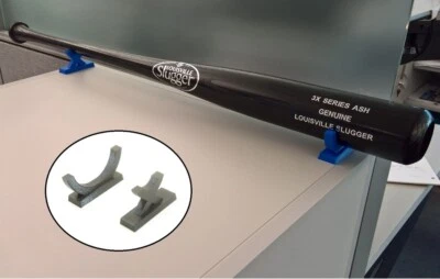 Flache Schreibtisch / Tisch Display Ständer Halter für Lebensgroß Baseball Bat - Bild 1 von 4