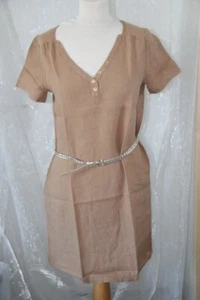 ORIGINAL HARRIS WILSON Kleid Leinen beige camel Gr. 2 oder 38 neu - Bild 1 von 1