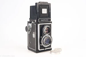 Zeiss Ikon Ikoflex 1A 854/16 120 TLR Film Camera with Novar 75mm f/3.5 Lens V29 - Picture 1 of 10
