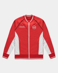 OFFIZIELLE NINTENDO POKEMON TRAINER ROT-WEISS PRINT JACKE PULLOVER - Bild 1 von 5