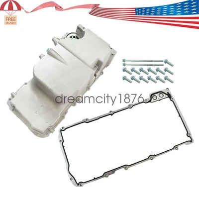 Engine Oil Pan with Gasket For Chevrolet Camaro Caprice SS Pontiac G8 10 11-15 - Image 1 of 4