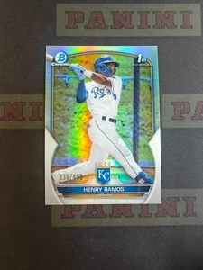 2023 Bowman Chrome Baseball Refractor 1st Rookie Henry Ramos /499 - Bild 1 von 1