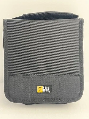 Case Logic CD Travel Case 32 Disc Capacity Nylon Black Zippered NEW NO TAGS - Image 1 of 4
