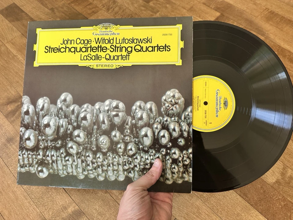 JOHN CAGE Witold Lutoslawski LaSalle String Quartet DG  Vinyl LP NM/EX - Image 1 of 4