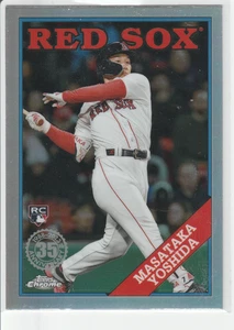 Masataka Yoshida 2023 Topps Chrome Update Series 1988 Topps Baseball #88CU-11 RC - Picture 1 of 2
