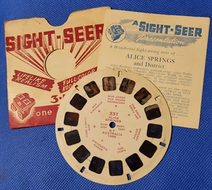 Rare Sight-Seer view-master Reel 331 Alice Springs Northern Territory Australia - Picture 1 of 2