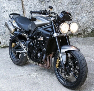 Motorcycle 7/8" Handle Bar End Mirrors For Triumph Street Speed Triple R 675 US - Image 1 of 4